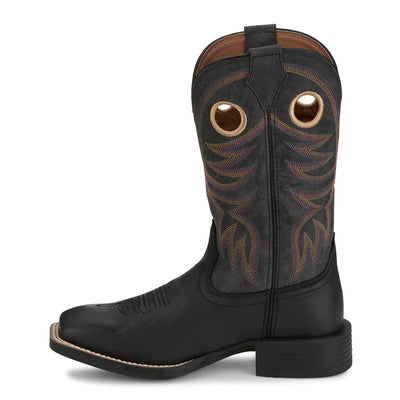 Justin Women's Demeter Wide Square Toe Western Boot