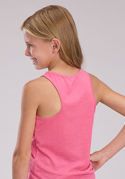 Roper Girl's Printed Knit Tank top