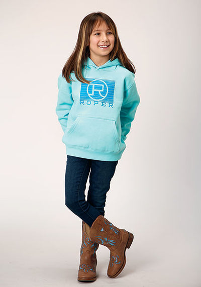 Roper Girl's Pullover Hooded Sweatshirt