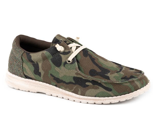 Roper Women's Camouflage Printed Canvas Shoe