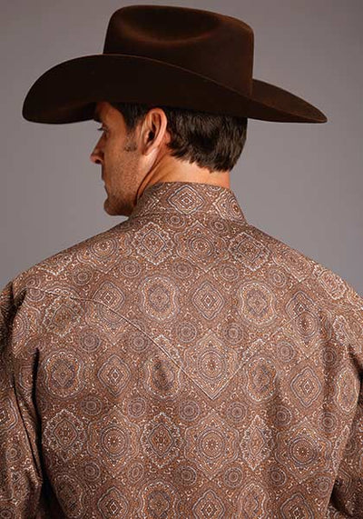 Stetson Men's Medallion Paisley Shirt