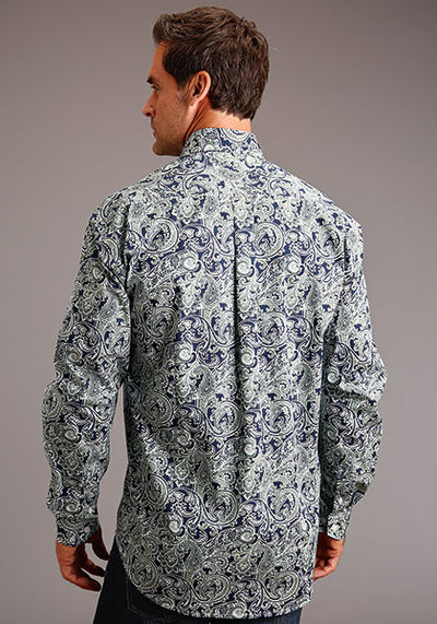 Stetson Men's Greenspring Paisley Shirt