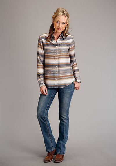 Stetson Women's Desert Serapte Rayon Twill Top