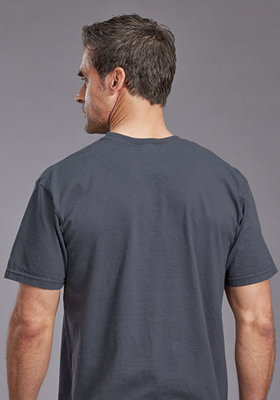 Stetson Men's Trademark USA Screen Print T-Shirt