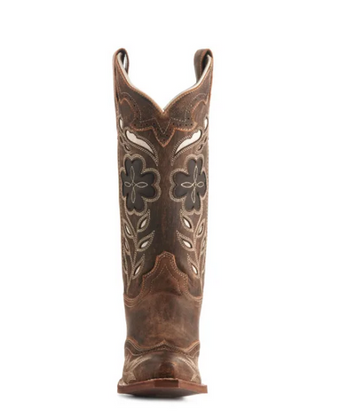 Laredo Women's Zuri Distressed Floral Western Boot