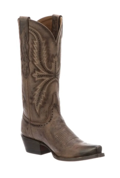 Lucchese Women's Marcella Brown Western Boot