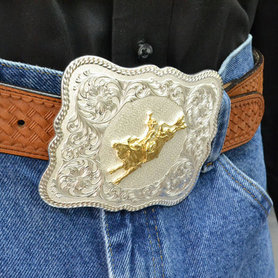 Montana Silversmiths Bull Rider Buckle