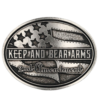 Montana Silversmiths Keep And Bear Arms Buckle