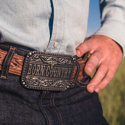 Montana Silversmiths Born Country Buckle