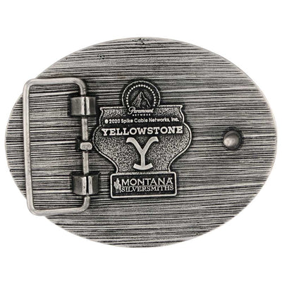 Montana Silversmiths Strength of Yellowstone Buckle