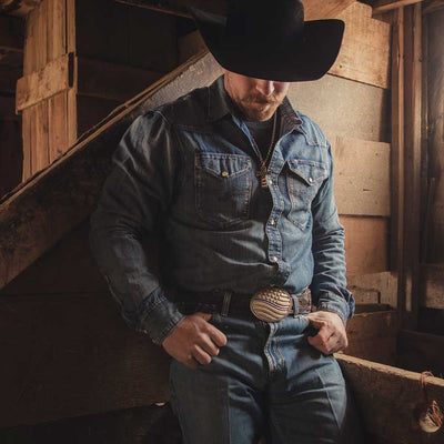 Montana Silversmith In Blue Buckle