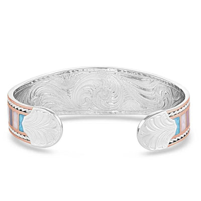 Montana Silversmiths American Legends Curved Cuff Bracelet