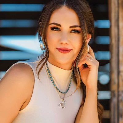 Montana Silversmith Out West Running Horse Necklace