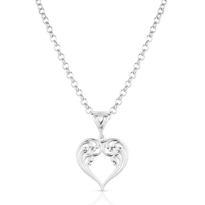 Montana Silversmith Out West Heart Necklace
