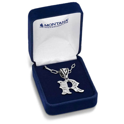 Montana Silversmith Western Initial Necklace - R