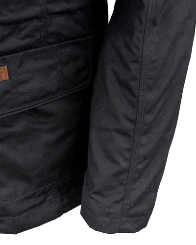 Outback Trading Women's Adelaide Oilskin Jacket - Black