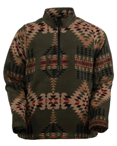 Outback Trading Men's Chase Henley Quarter Zip