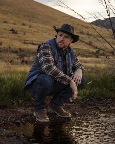 Outback Trading Men's Plaid Outback Shirt