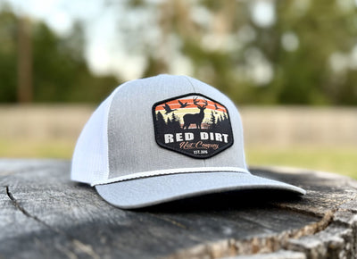 Red Dirt Hat "Open Season" Heather Grey Hat