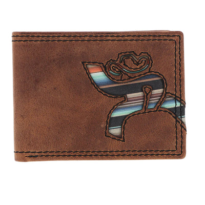 Hooey "Hawk" Navajo Serape Print Bifold Wallet