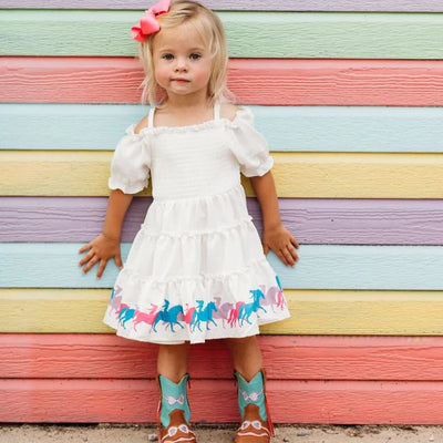 Shea Baby Free Spirit White Dress