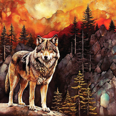 Wilderness Wolf Puzzle