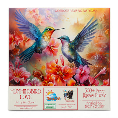 Hummingbird Love Puzzle