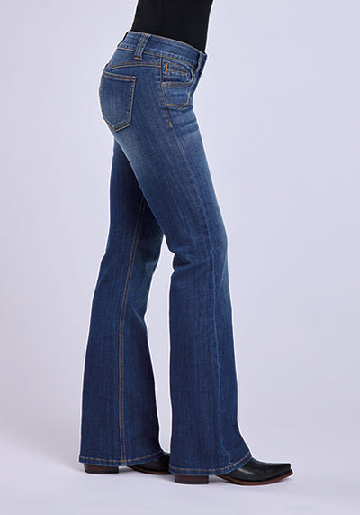 Stetson Women's Plain Back Pocket Western Jean