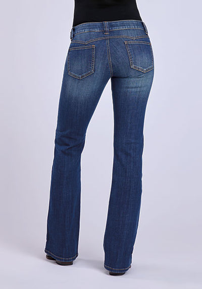 Stetson Women's Plain Back Pocket Western Jean