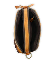 Bed Stu "Shy" Pecan Teak Rustic Rectangler Crossbody