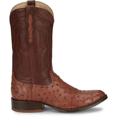 Tony Lama Men's Canonero 12" Full Quill Ostrich Western Boot