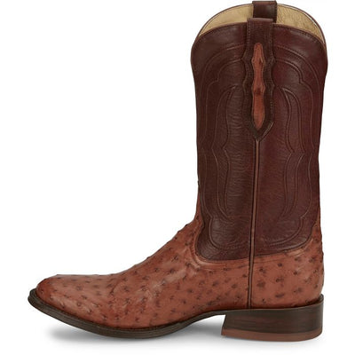 Tony Lama Men's Canonero 12" Full Quill Ostrich Western Boot