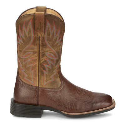 Justin Men's Conroe 11" Wide Square Toe Western Boot