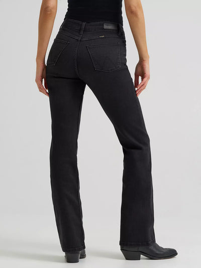 Wrangler Women's High Rise Bold Boot Jean