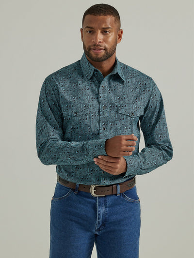 Wrangler Men's Silver Edition Classic Fit Shirt