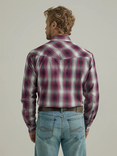 Wrangler Men's Advanced Comfort Plaid Shirt