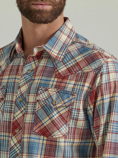 Wrangler Men's Retro Plaid Americana Shirt
