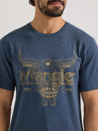 Wrangler Men's Longhorn Graphic T-Shirt