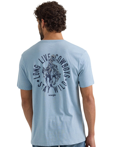 Wrangler Men's "Long Live Cowboys" Graphic T-Shirt