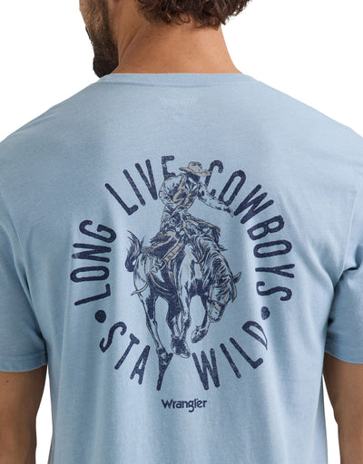 Wrangler Men's "Long Live Cowboys" Graphic T-Shirt