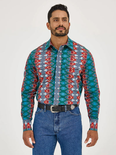 Wrangler Men's Checotah Printed Shirt