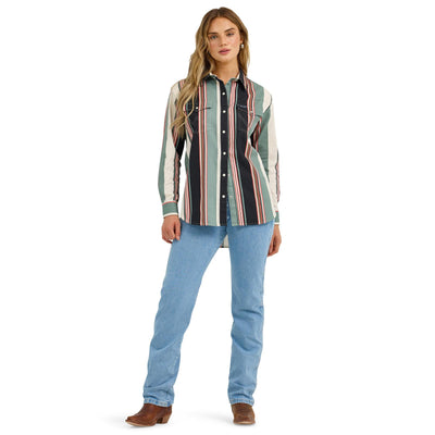 Wrangler Women's Retro Punchy Brushpopper Shirt