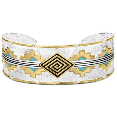 Montana Silversmiths Painted Sky Cuff Bracelet