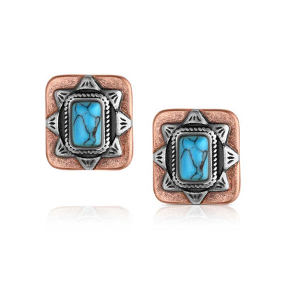 Montana Silversmiths Sienna Canyon Post Earrings