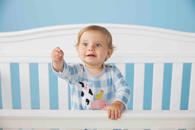 Mud Pie Infant Farm Animal Baby Sleeper