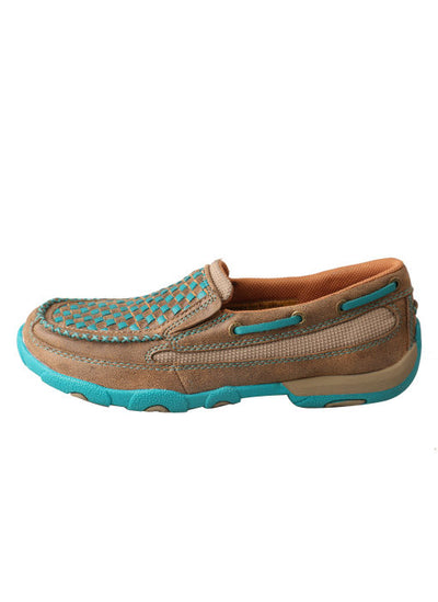 Twisted X Women's Slip-on Driving Moccasin