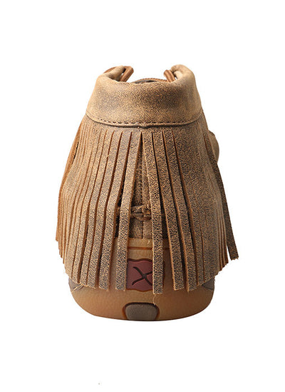 Twisted X Women's Fringe Driving Moccasins