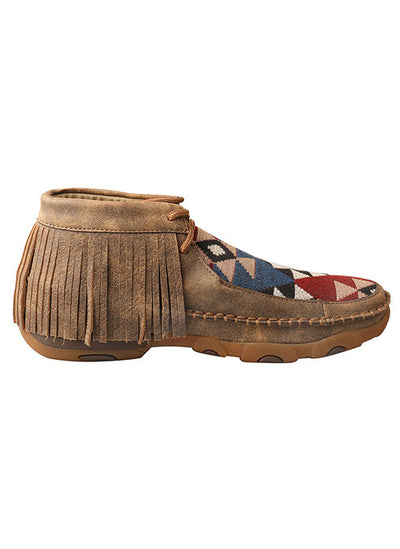 Twisted X Women's Fringe Driving Moccasins
