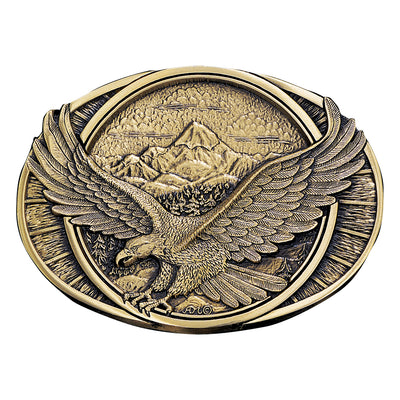 Montana Silversmiths Soaring Eagle Heritage Attitude Belt Buckle