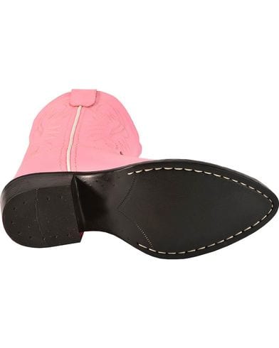 Old West Childrens Girl Pink Western Boot